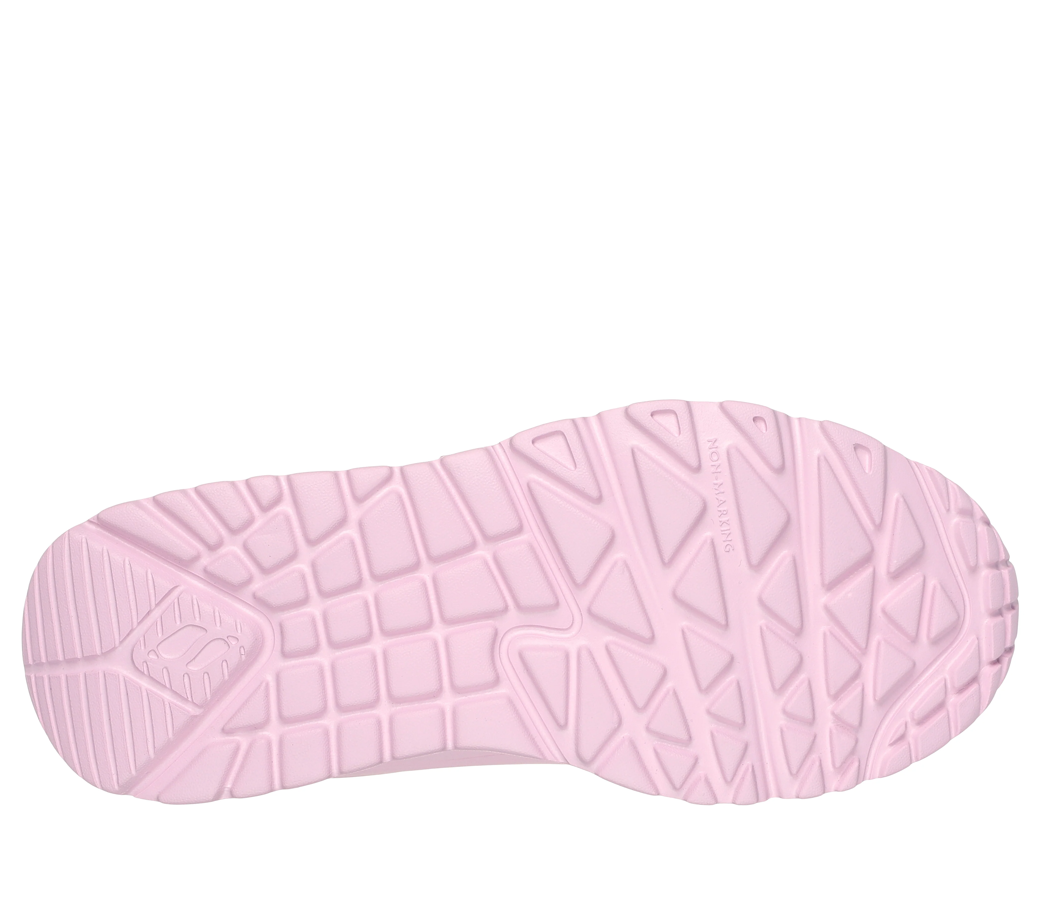 Sneakers rosa da bambina con soletta Memory Foam Skechers Uno Lite - Easy Zip - Image 4