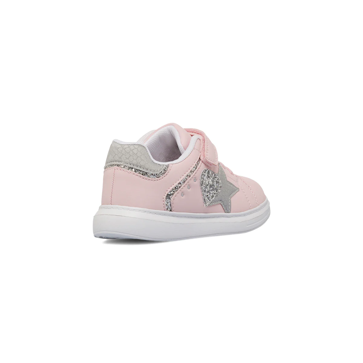Sneakers rosa da Bambina con stella Dieci Baci - Image 3