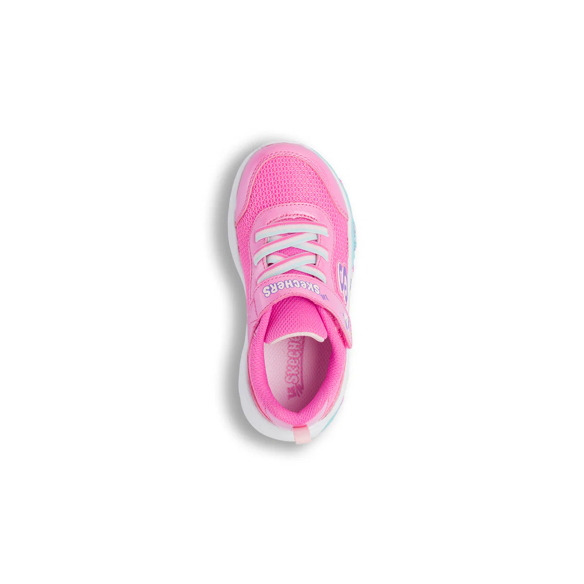 Sneakers rosa Primi passi Bambina con unicorni Skechers Play Scene - Image 5