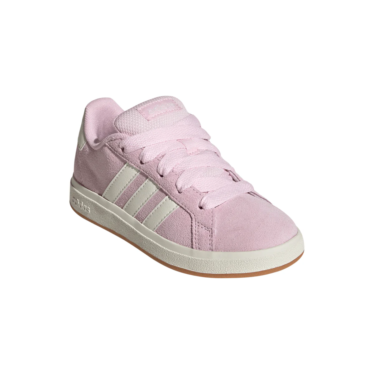 Sneakers rosa da Bambina effetto scamosciato GRAND COURT 00s adidas - Image 3