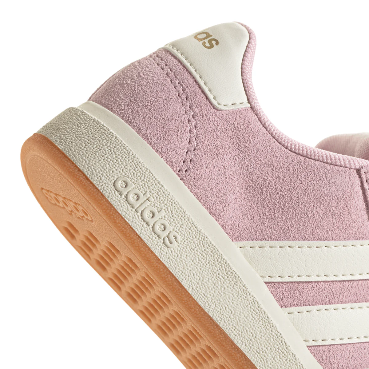 Sneakers rosa da Bambina effetto scamosciato GRAND COURT 00s adidas - Image 4