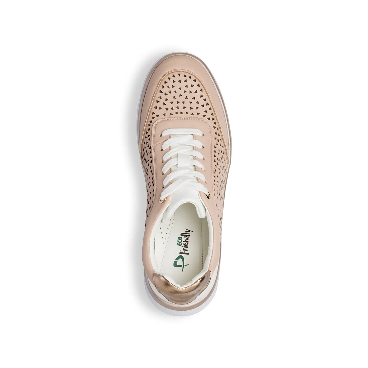 Sneakers rosa da donna con dettagli traforati P Eco Friendly - Image 6