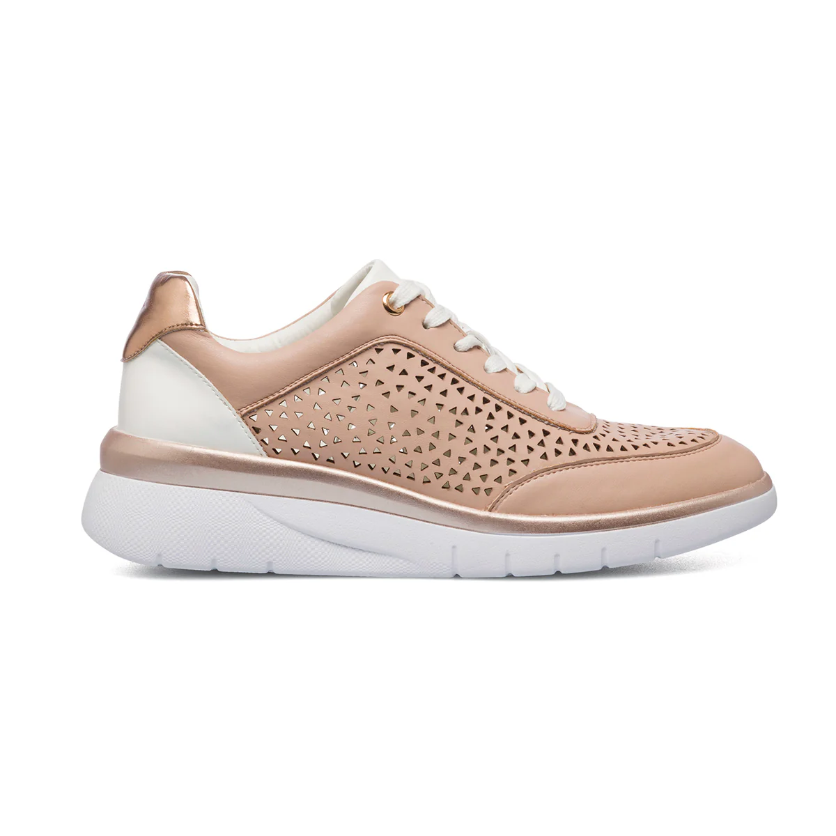 Sneakers rosa da donna con dettagli traforati P Eco Friendly - Image 7