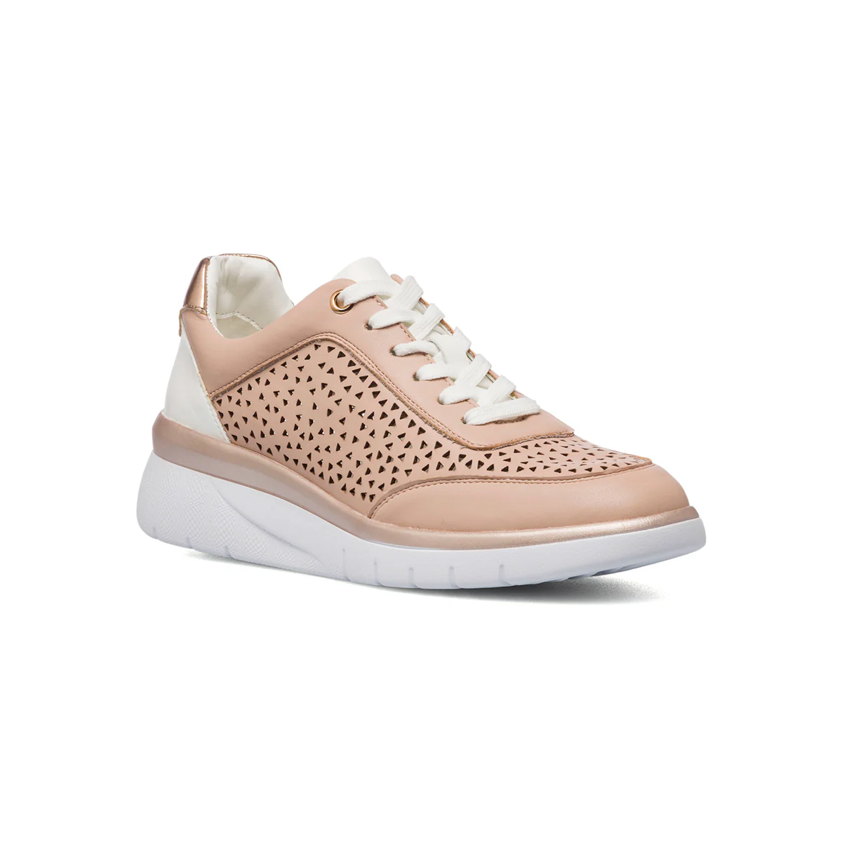 Sneakers rosa da donna con dettagli traforati P Eco Friendly - Image 9