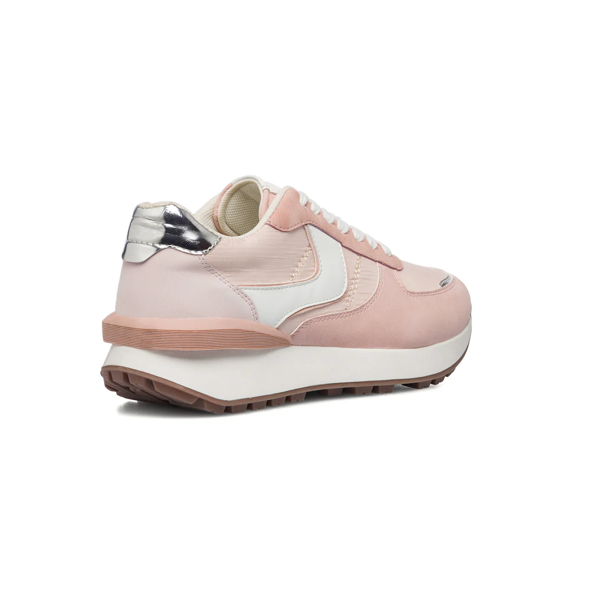 Sneakers rosa da donna con dettaglio laminato Swish Jeans - Image 3