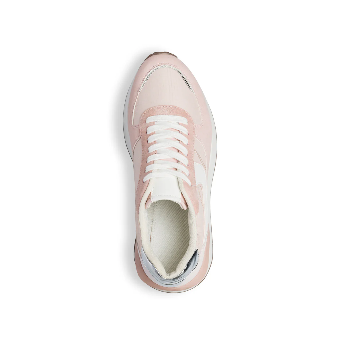 Sneakers rosa da donna con dettaglio laminato Swish Jeans - Image 8