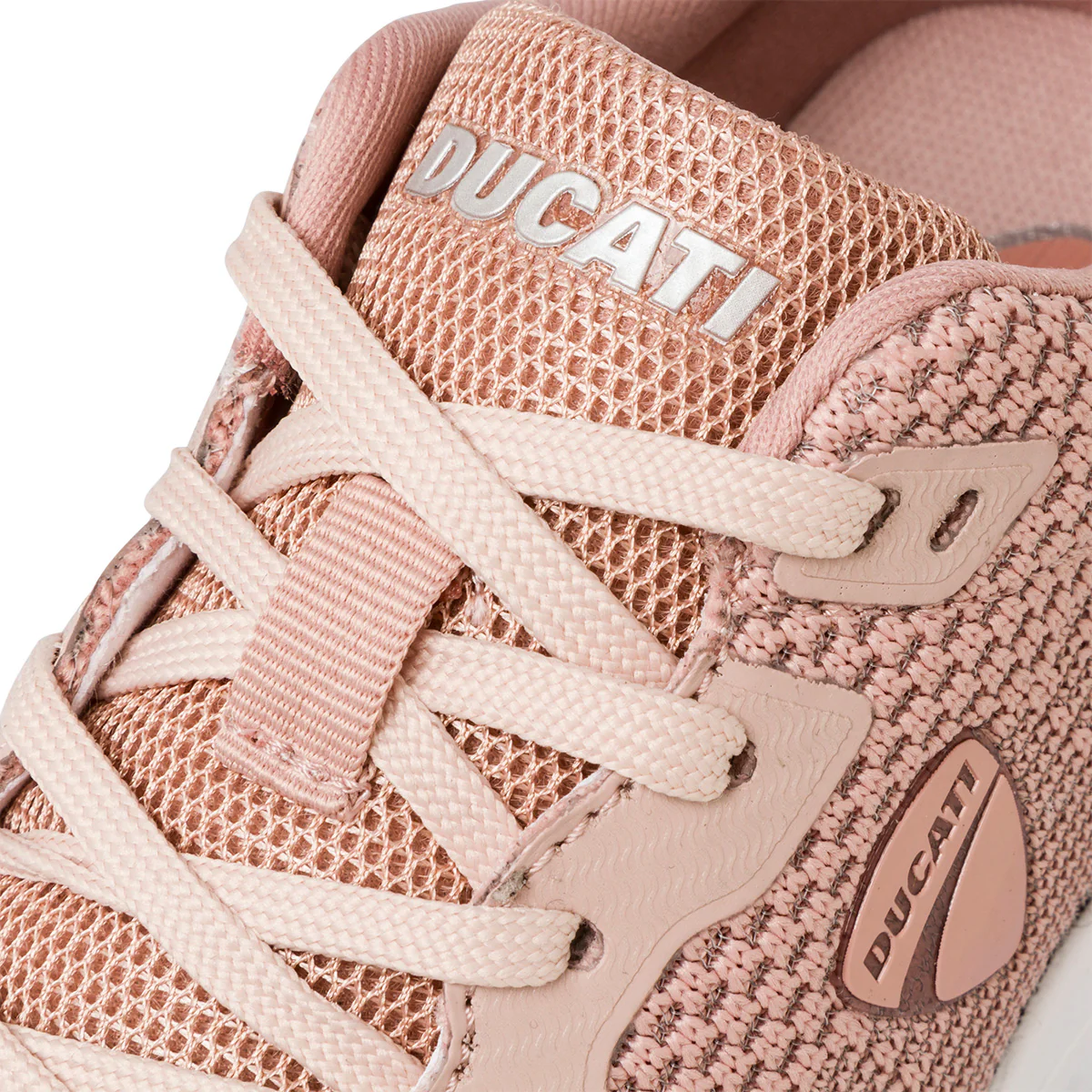 Sneakers rosa da donna con logo laterale Ducati Doha 3 - Image 6