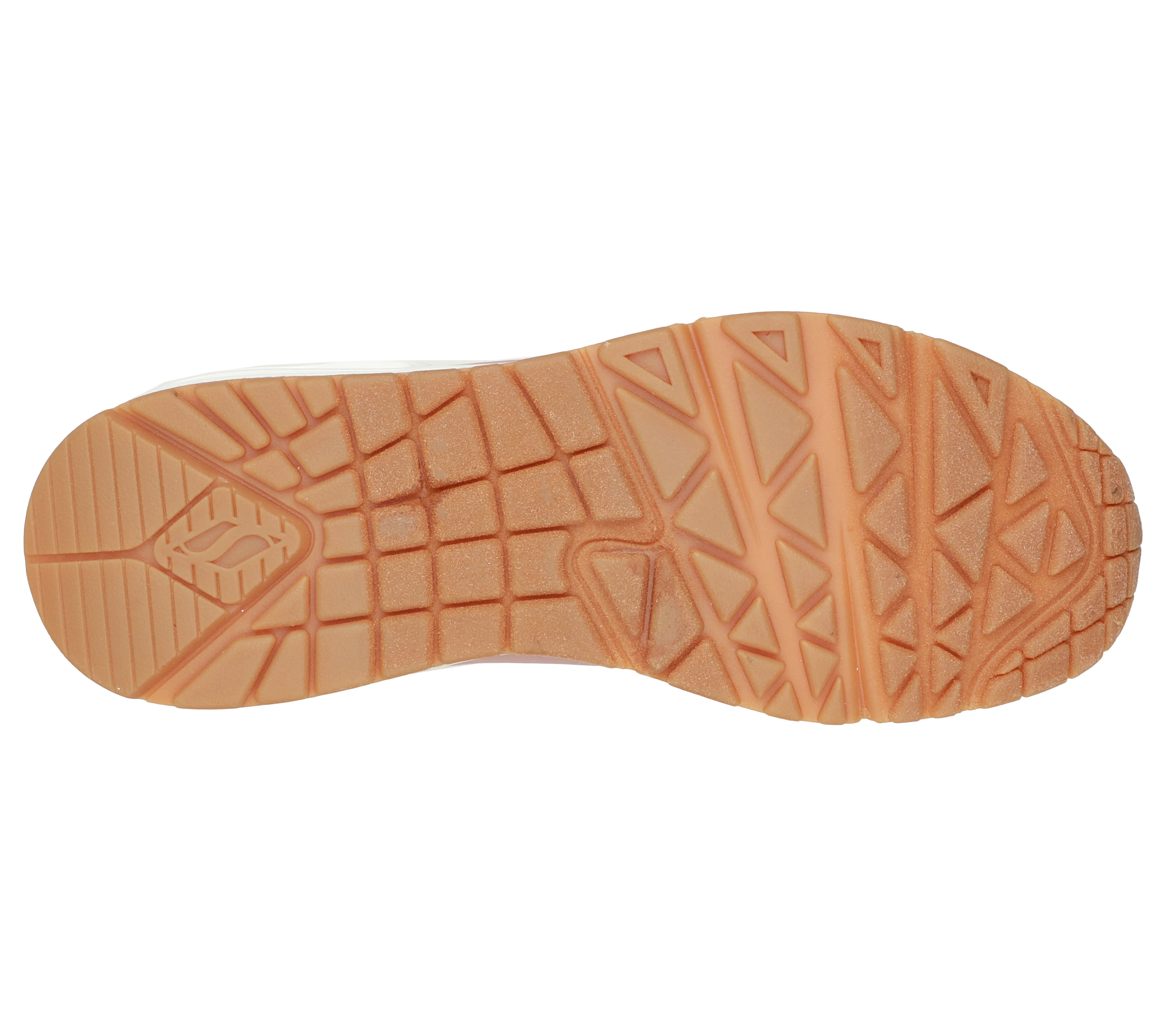 Sneakers rosa da donna con suola ad aria Skechers Uno - Image 3