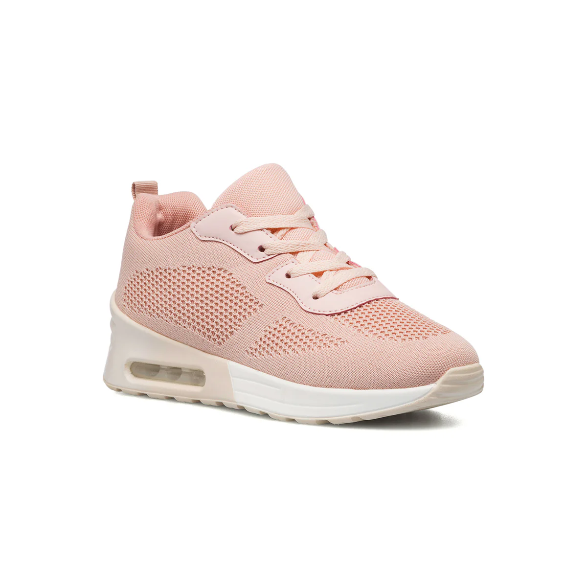 Sneakers rosa da donna in tessuto knit Lora Ferres - Image 2