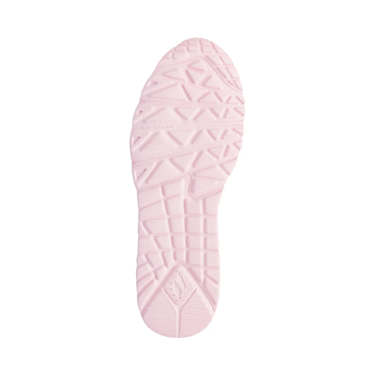 Sneakers rosa da ragazza in memory foam Skechers Uno Lite - Image 4