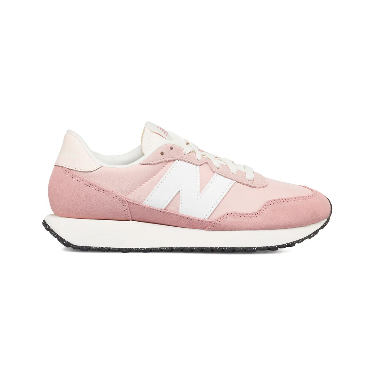 Sneakers rosa e bianche da donna con logo laterale New Balance 237