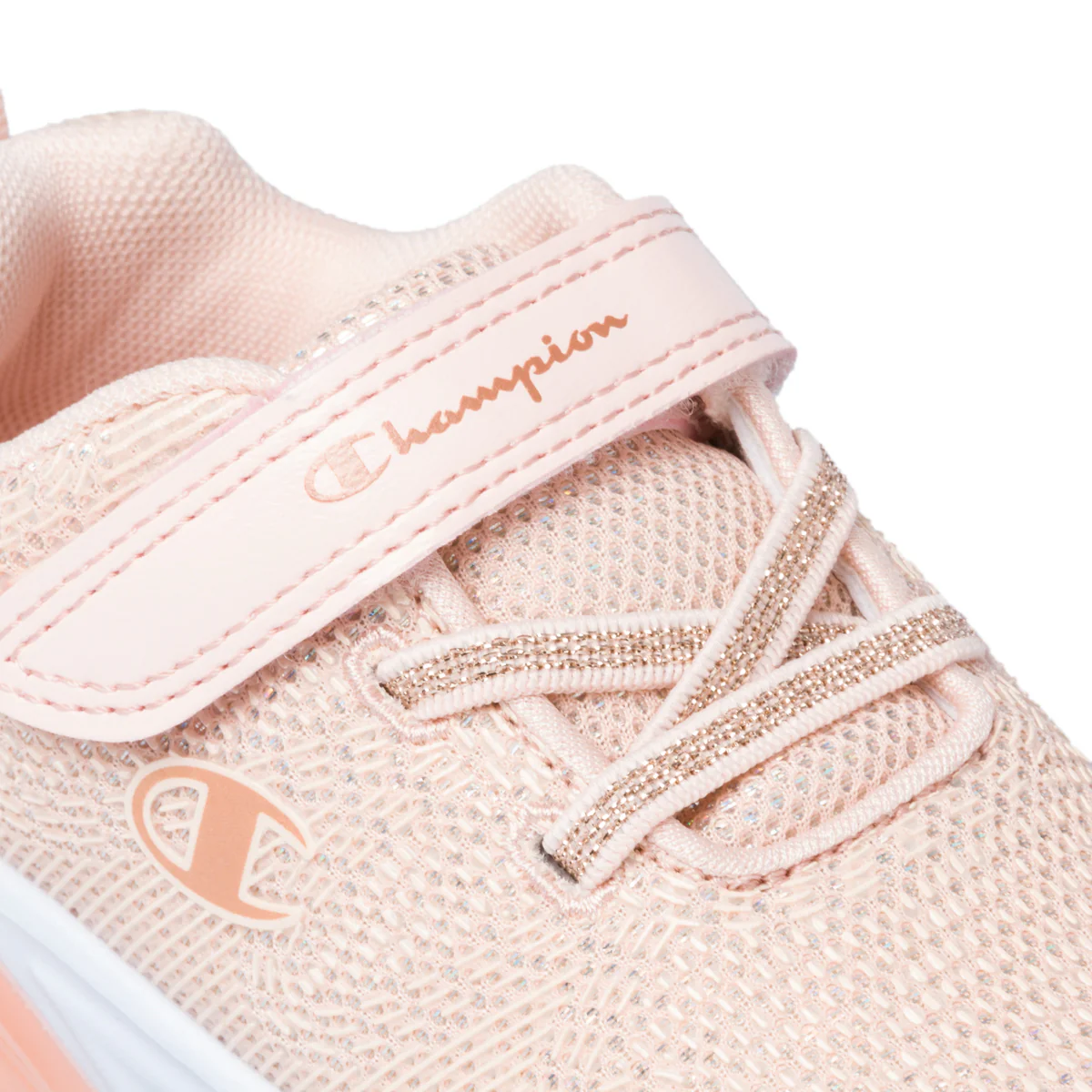 Sneakers rosa effetto glitterato Champion Wave G Td - Image 8