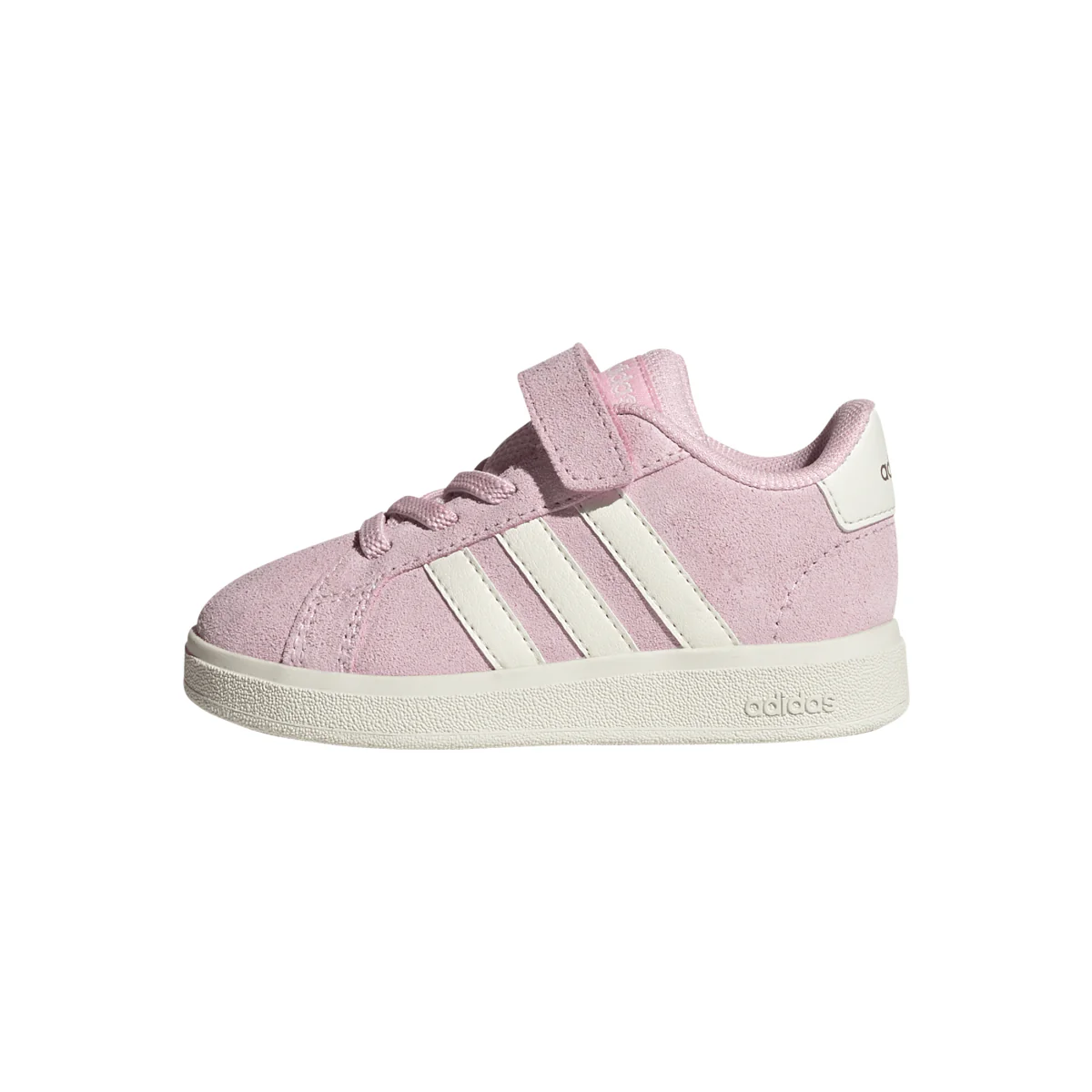 Sneakers rosa effetto scamosciato da Bambina con strappo adidas - Image 2