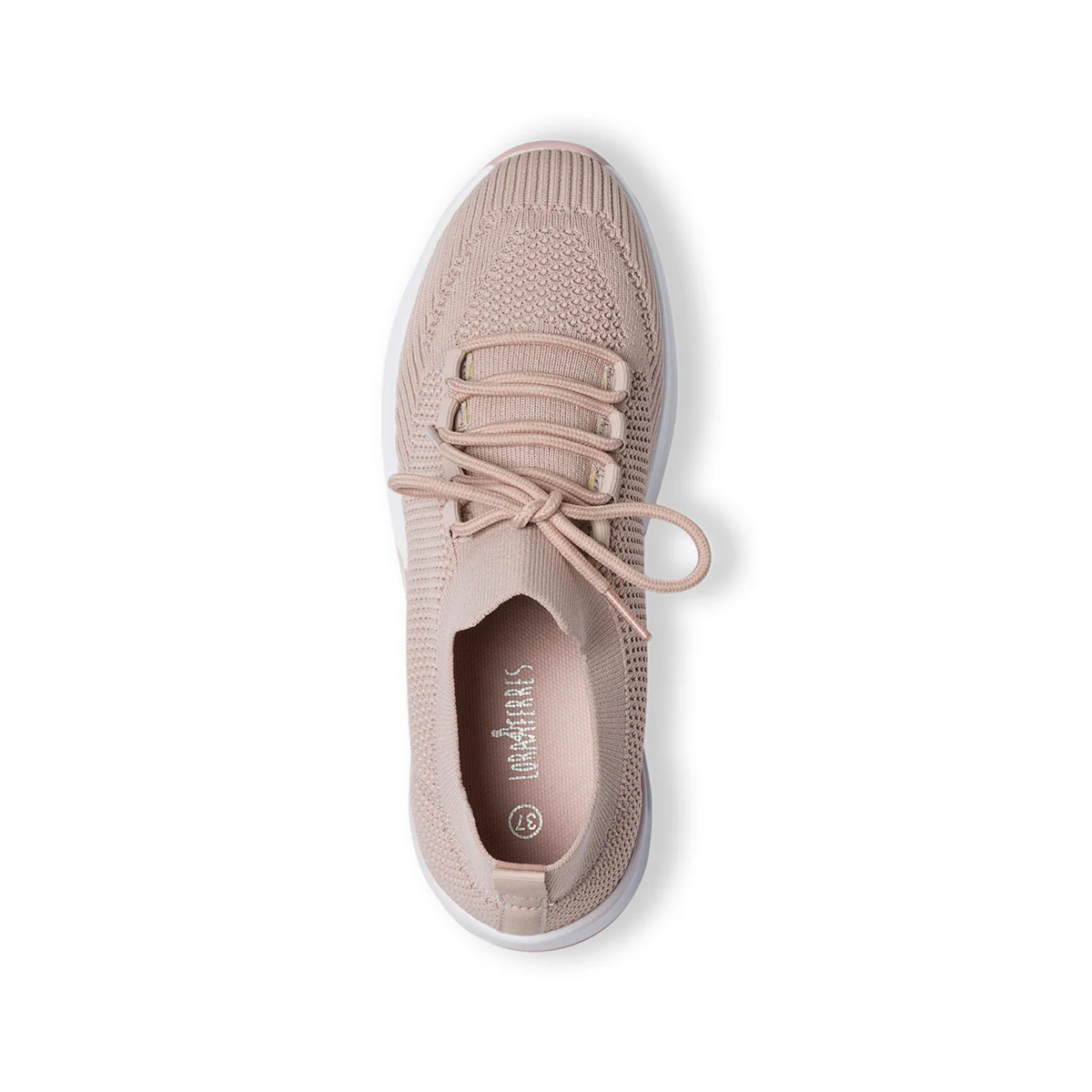 Sneakers rosa in tessuto con colletto elasticizzato Lora Ferres - Image 8