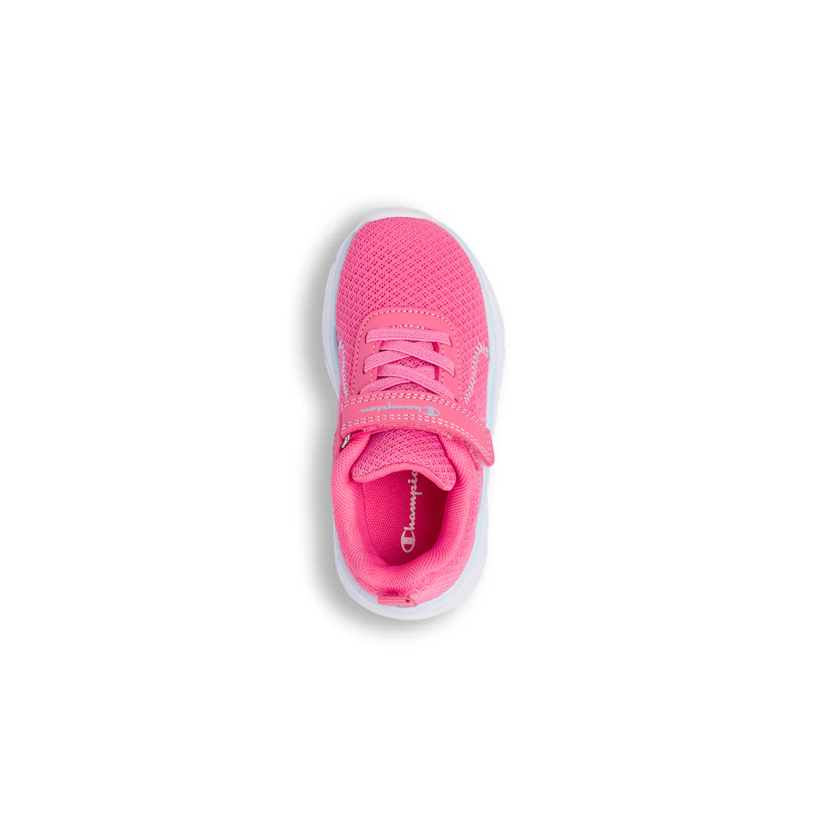 Sneakers rosa Primi Passi Bambina con strappo e logo Champion - Image 6