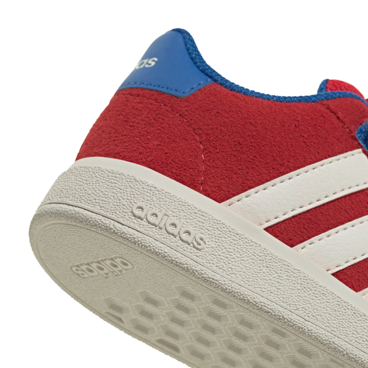 Sneakers Rosse Bambina effetto scamosciato adidas GRAND COURT 00s - Image 5