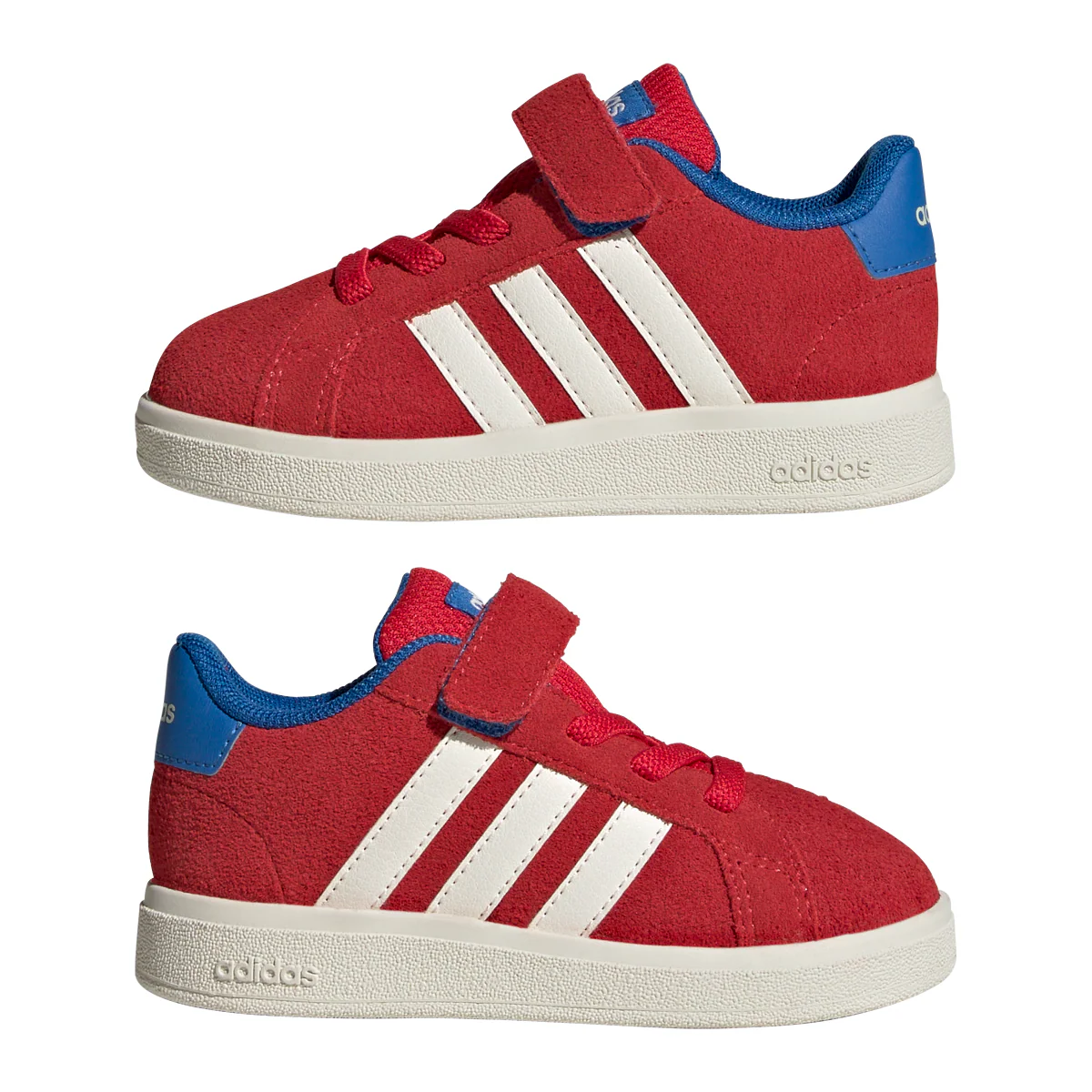 Sneakers Rosse Bambina effetto scamosciato adidas GRAND COURT 00s - Image 6