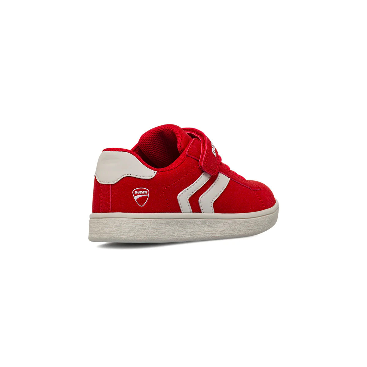 Sneakers rosse da Bambino con chiusura a strappo Ducati - Image 3