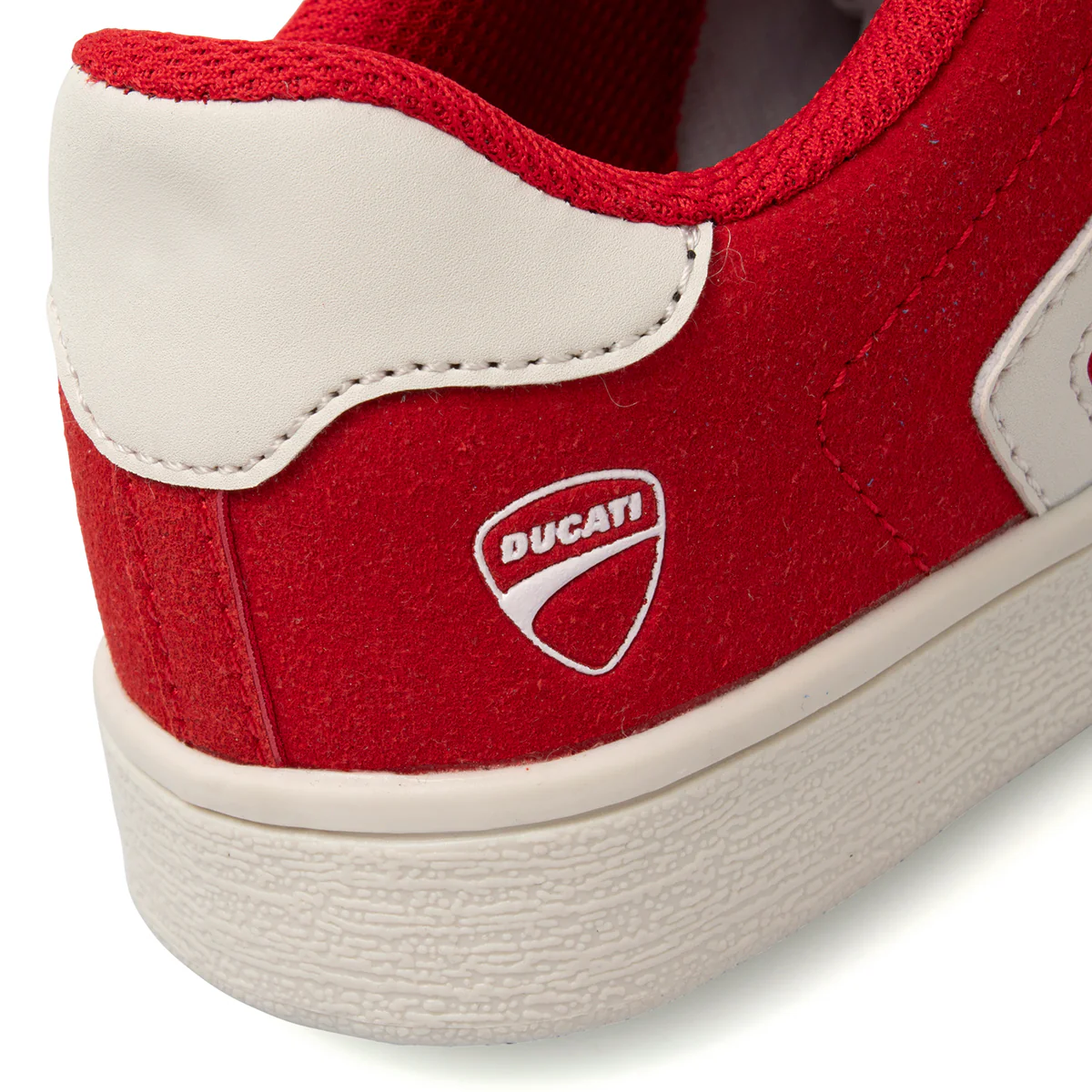 Sneakers rosse da Bambino con chiusura a strappo Ducati - Image 4