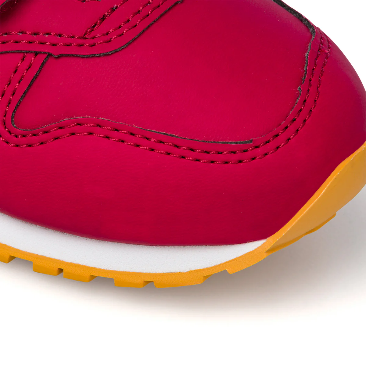 Sneakers rosse da bambino con dettagli blu New Balance 500 - Image 5