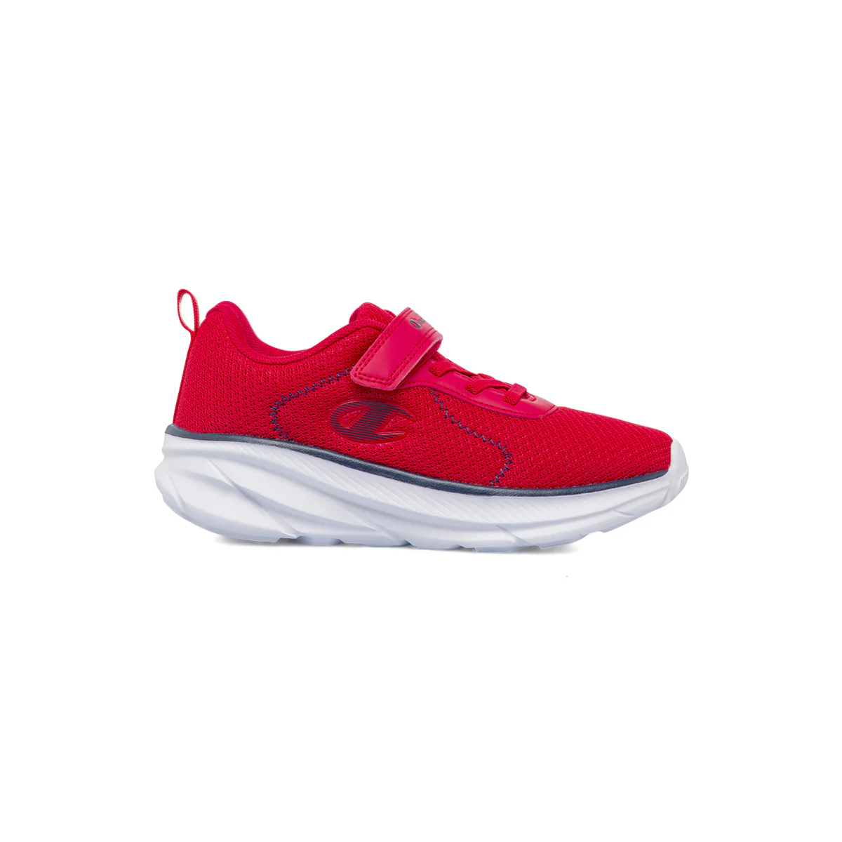 Sneakers rosse da Bambino con strappo Champion
