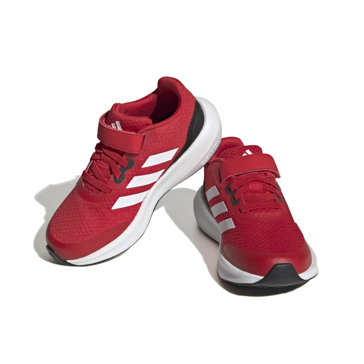 Sneakers rosse da bambino in mesh traspirante adidas Runfalcon 3.0 - Image 5
