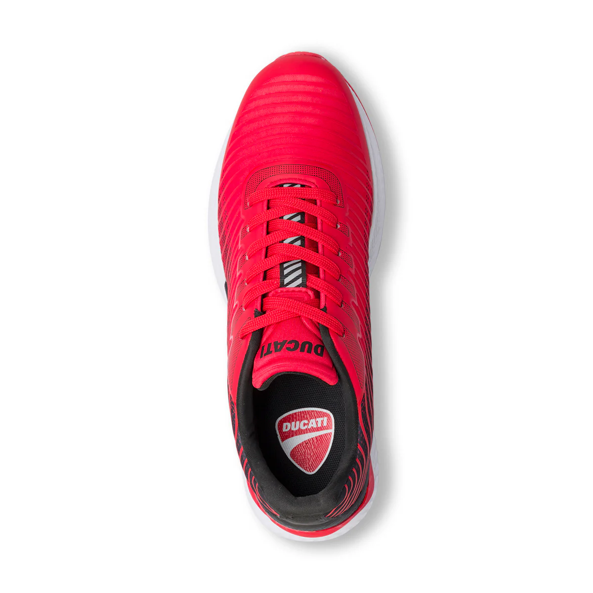 Sneakers rosse da uomo con logo laterale Ducati Balderico 2 - Image 5
