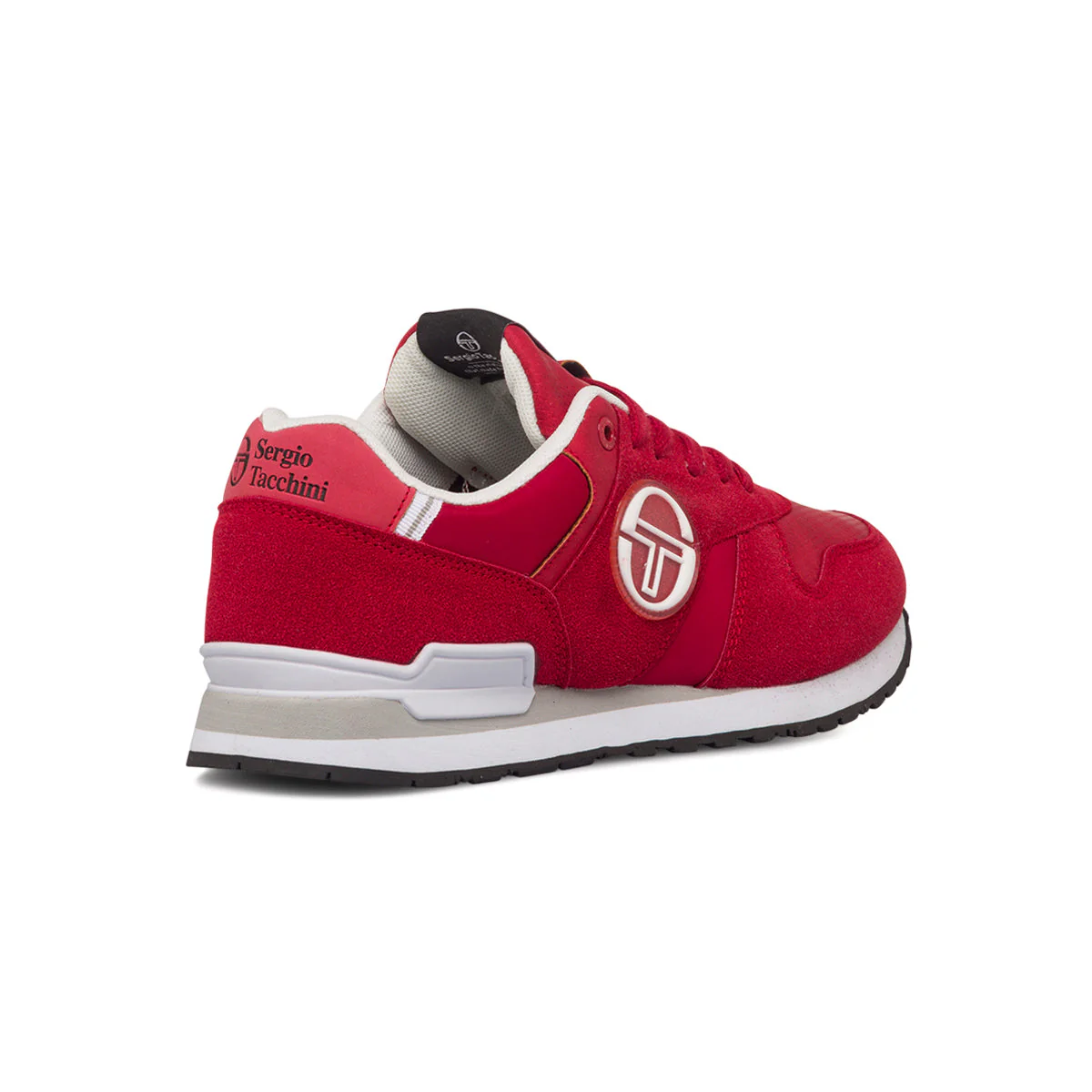 Sneakers rosse da uomo con logo laterale Sergio Tacchini Thunder Mix - Image 3