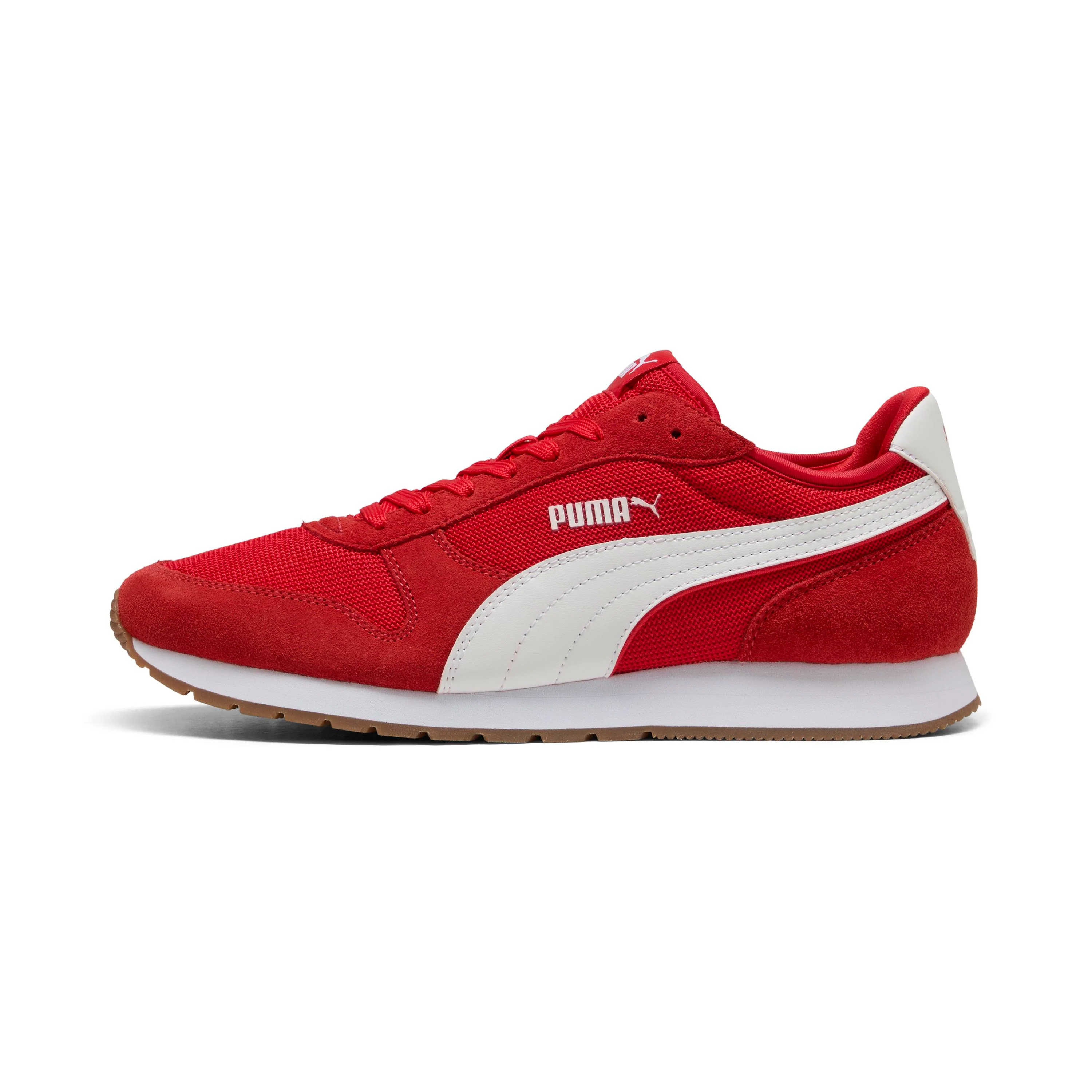 Sneakers Rétro rosse da Uomo in tessuto con logo Puma - Image 2
