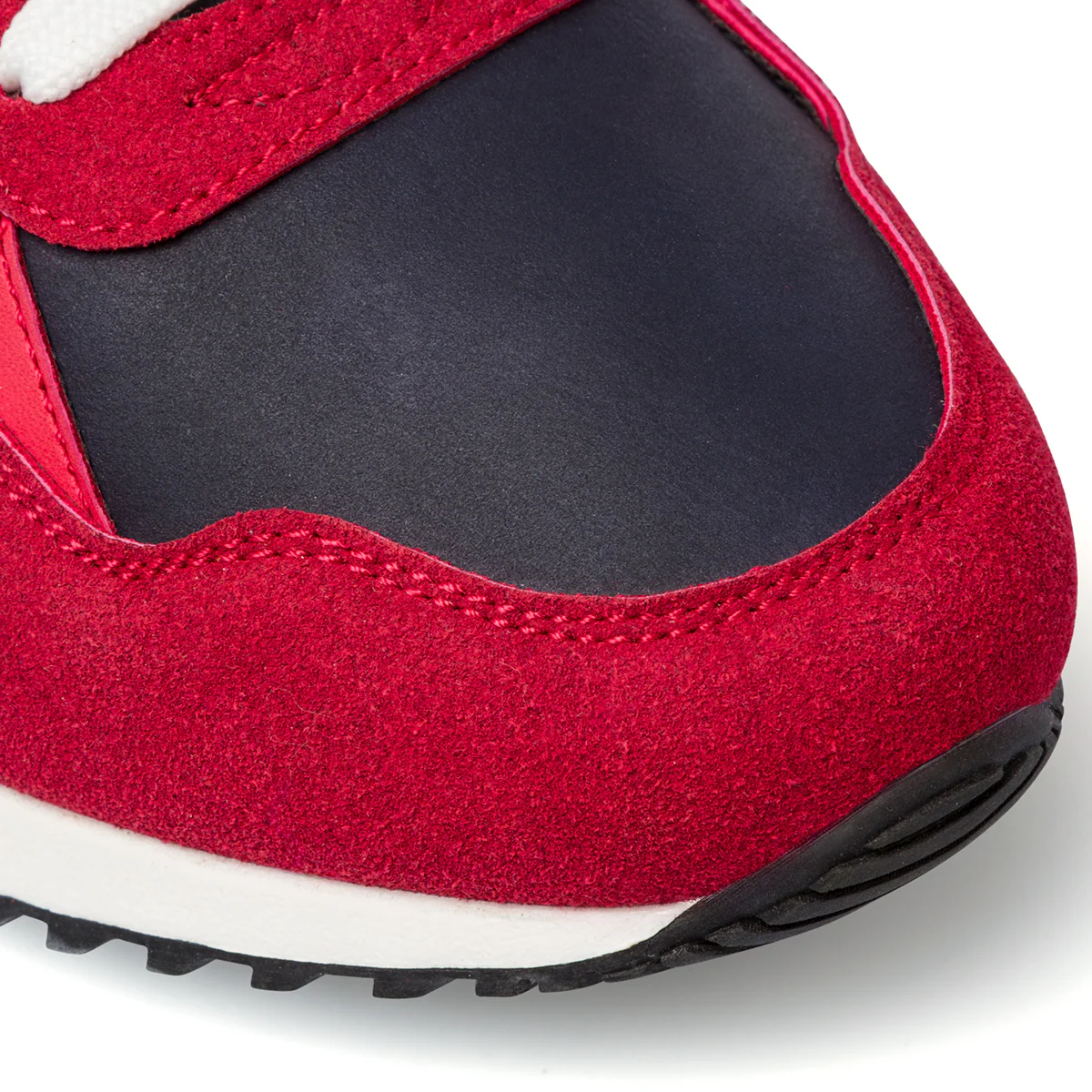 Sneakers rosse e blu da uomo con logo Ducati - Image 5