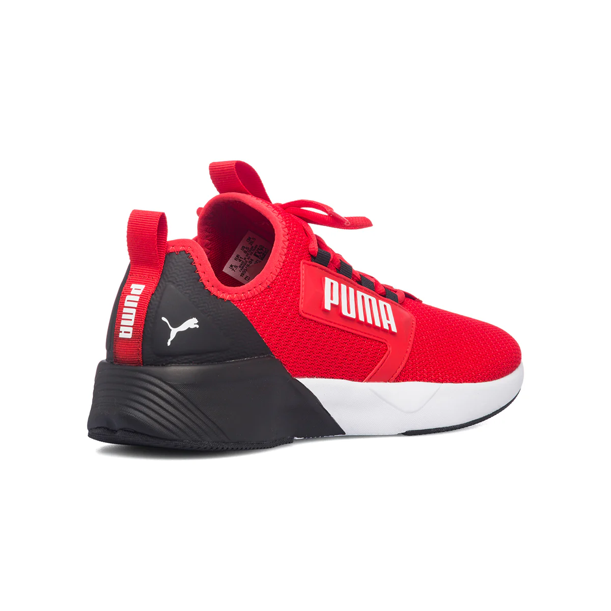 Sneakers rosse e nere in tessuto Puma Retaliate - Image 3