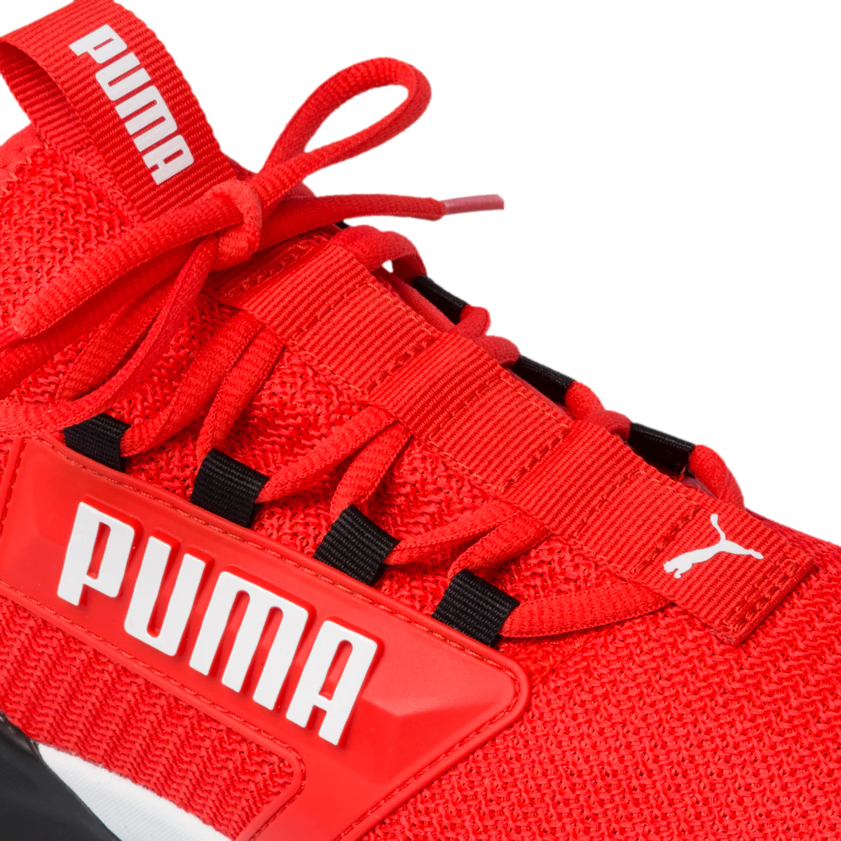 Sneakers rosse e nere in tessuto Puma Retaliate - Image 6