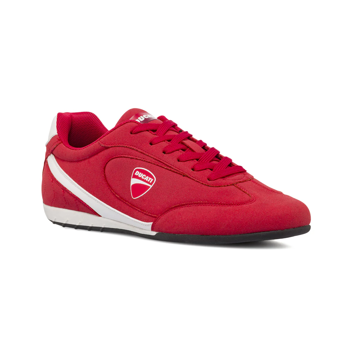 Sneakers rosse effetto scamosciato da Uomo Ducati - Image 2