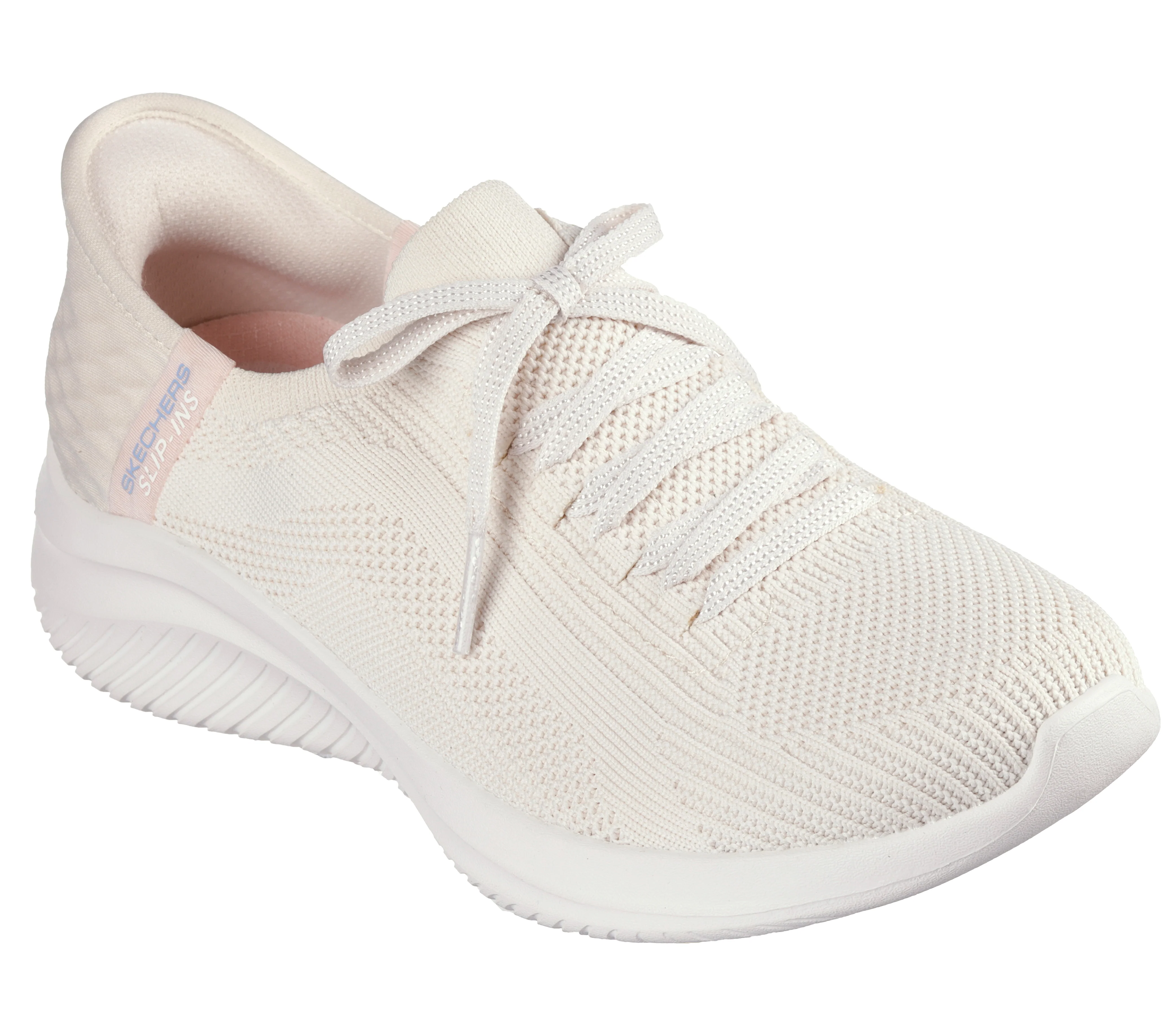 Sneakers slip-on beige da donna con memory foam Skechers Slip-ins: Ultra Flex 3.0 - Image 2