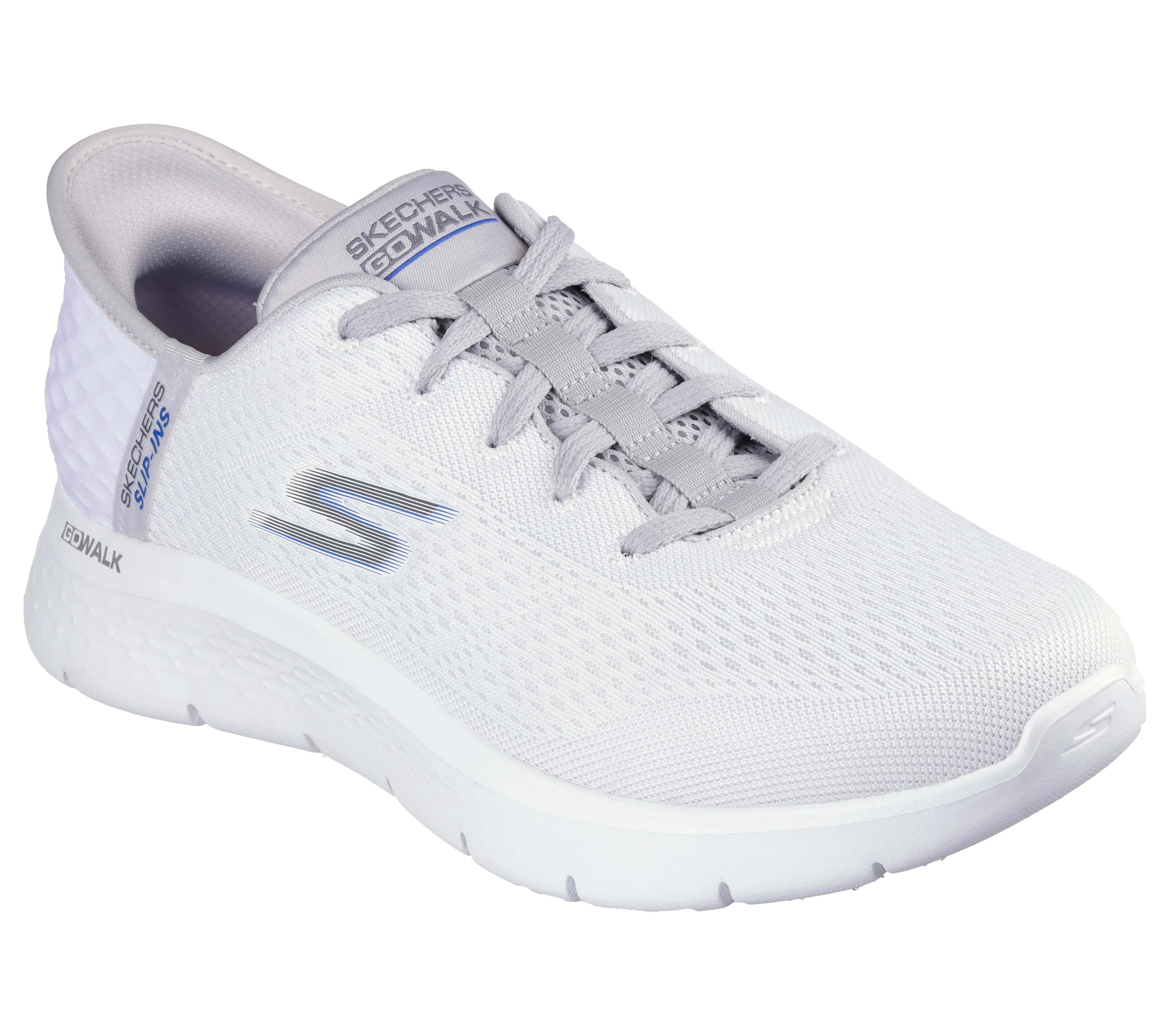 Sneakers slip-on bianche da uomo con intersuola ULTRA GO ammortizzata Skechers Slip-ins: GO WALK Flex - Image 2