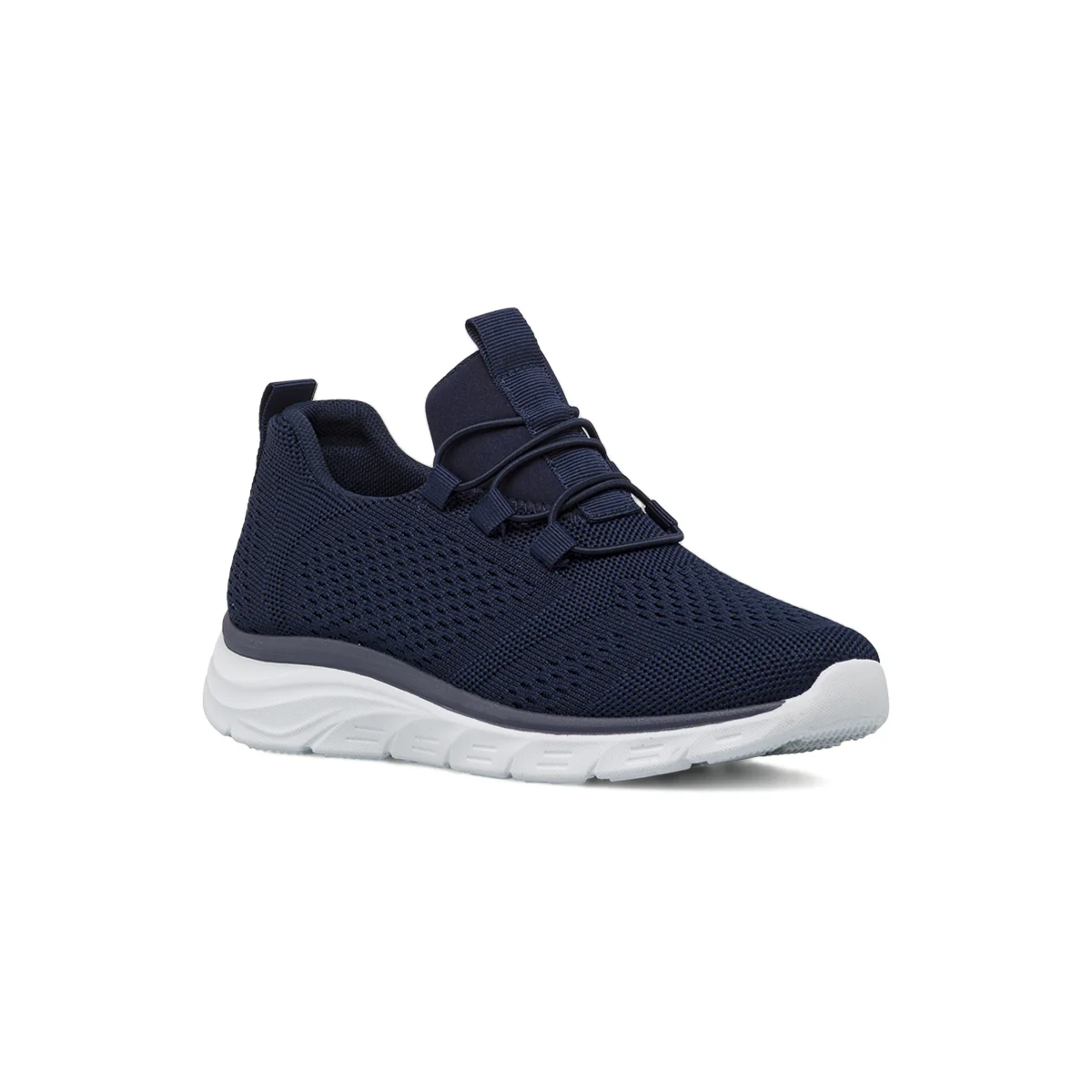 Sneakers slip-on blu da Donna con lacci elastici Lora Ferres - Image 2