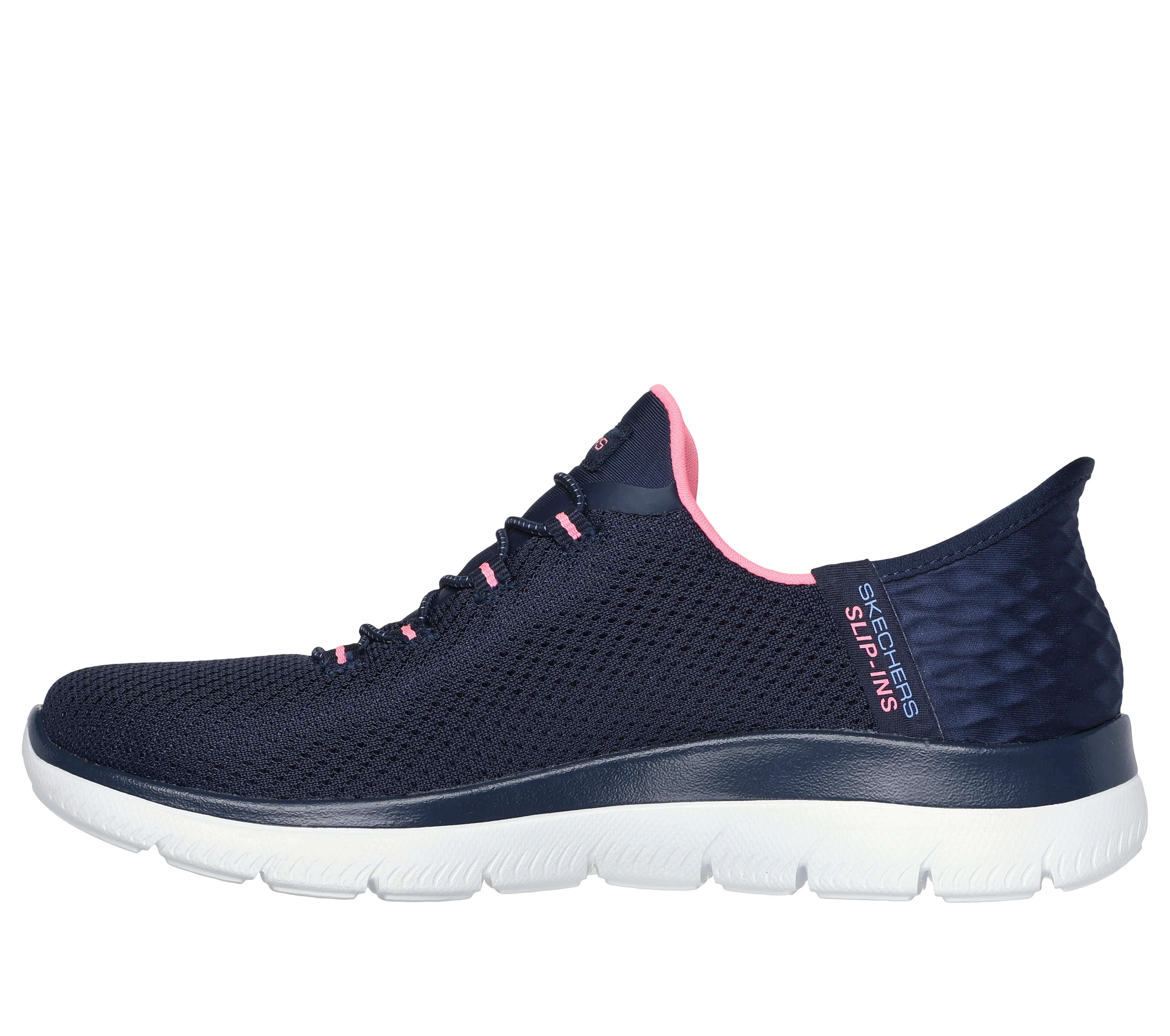 Sneakers slip-on blu da donna con soletta Memory Foam Skechers Slip-ins: Summits - Image 5