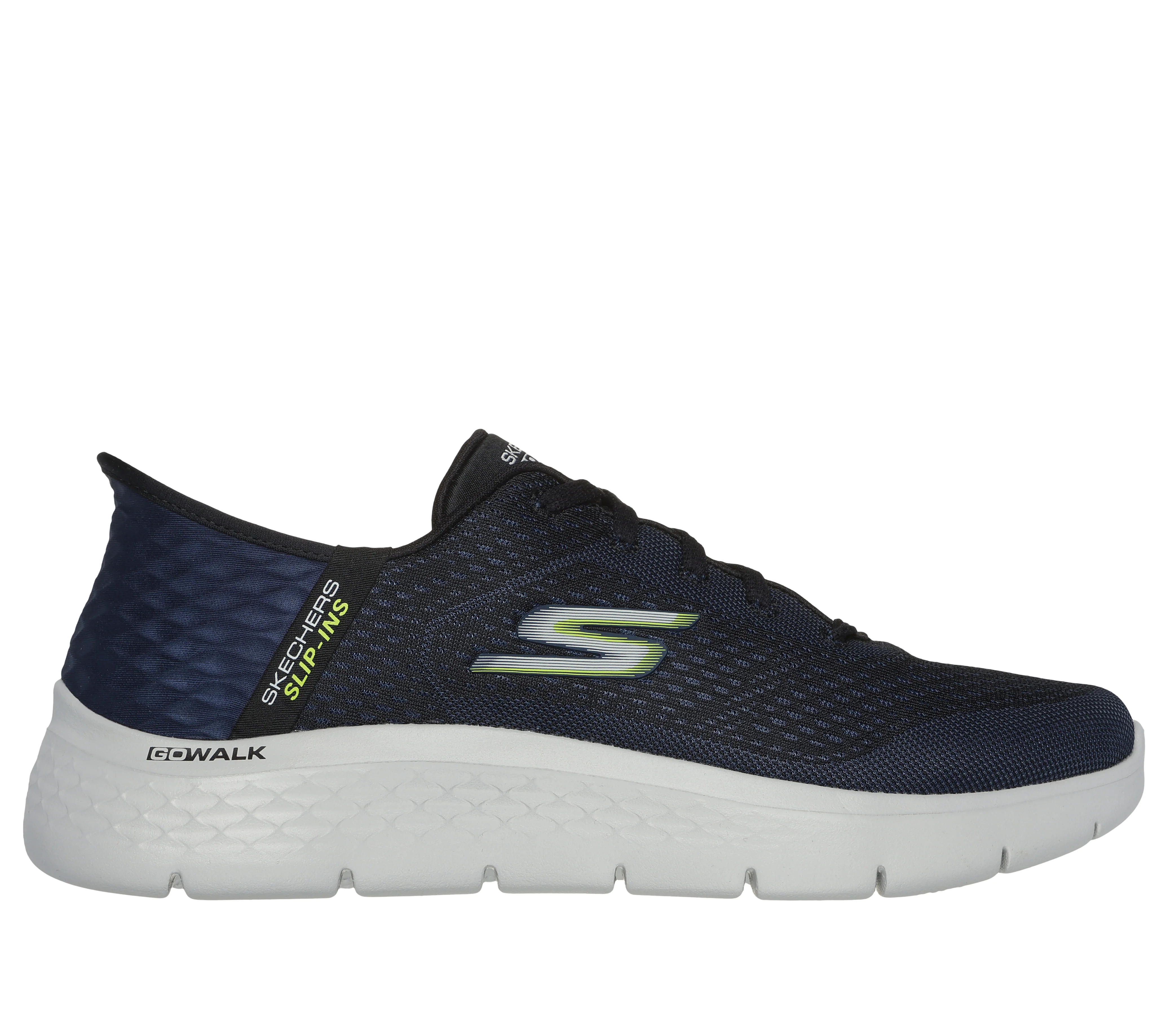 Sneakers slip-on blu da uomo con intersuola ULTRA GO ammortizzata Skechers Slip-ins: GO WALK Flex
