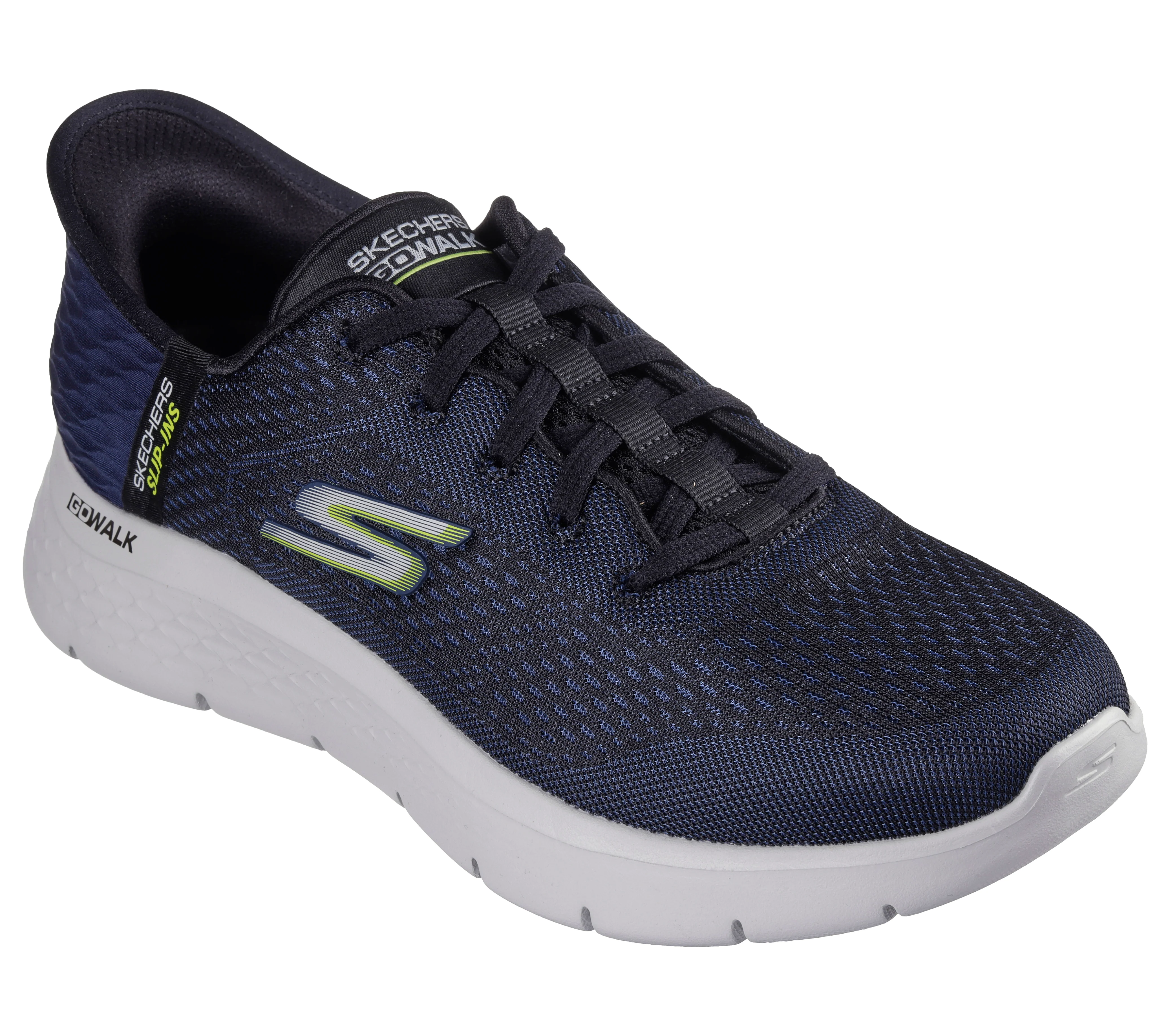 Sneakers slip-on blu da uomo con intersuola ULTRA GO ammortizzata Skechers Slip-ins: GO WALK Flex - Image 2