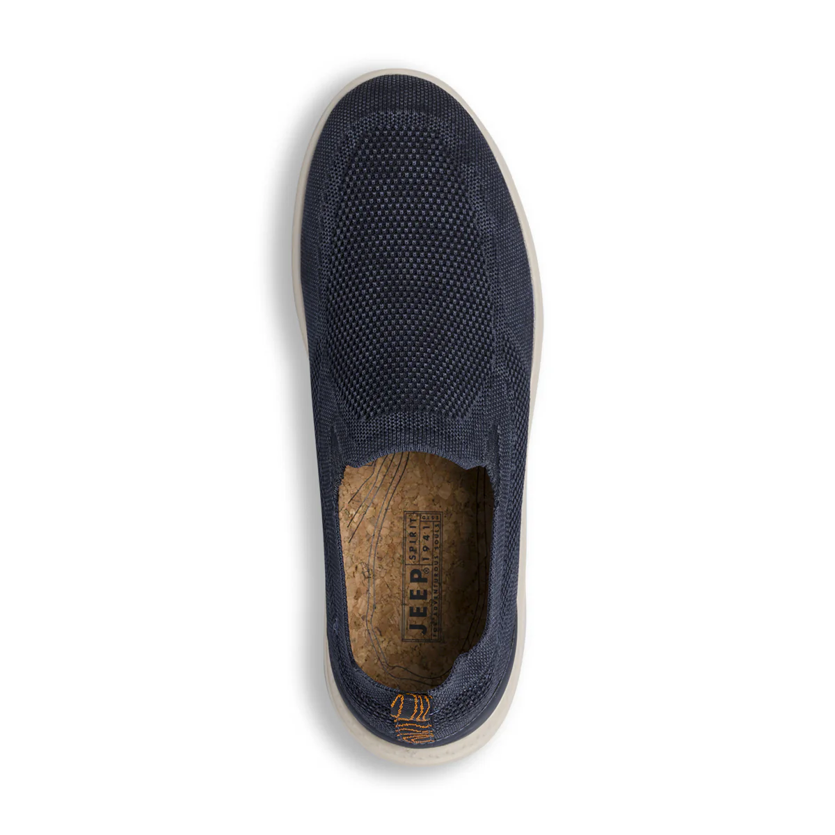 Sneakers Slip-on blu da Uomo in tessuto mesh Jeep Spirit - Image 5