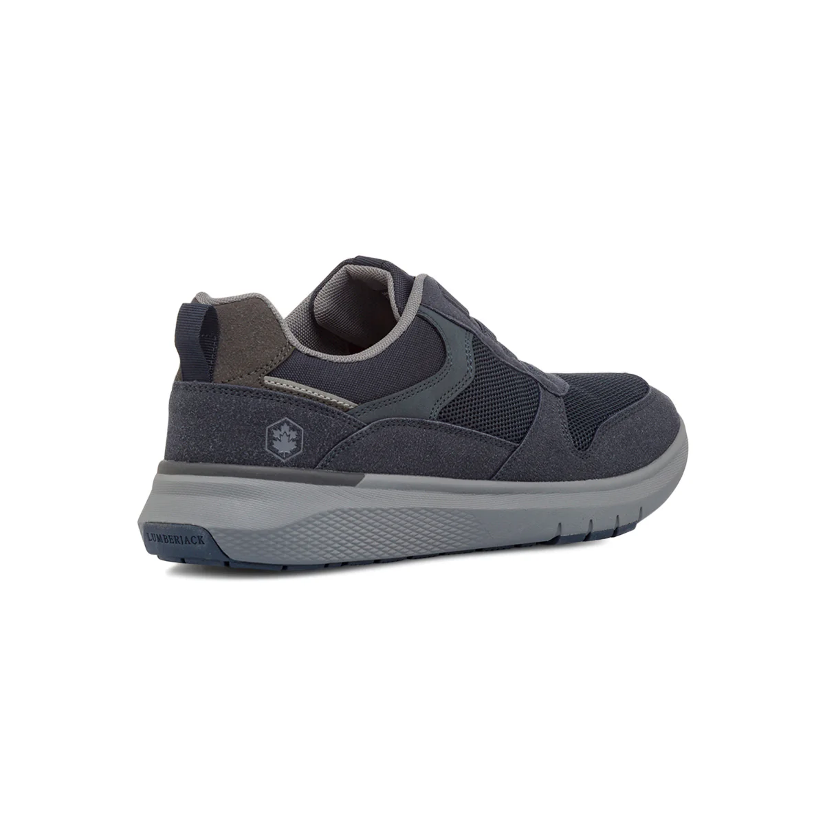 Sneakers Slip-on blu da Uomo Lumberjack con lacci elastici - Image 3