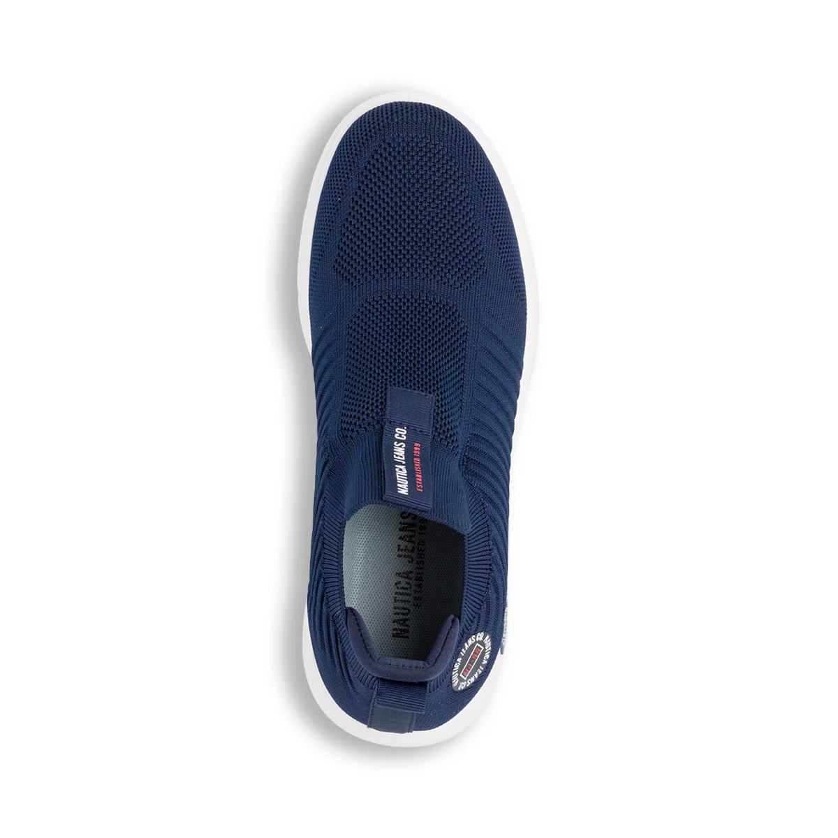 Sneakers slip-on blu da uomo Nautica Jeans Sam - Image 6