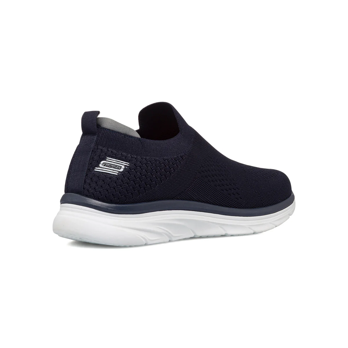 Sneakers slip-on blu navy da uomo Riflessi Urbani - Image 4