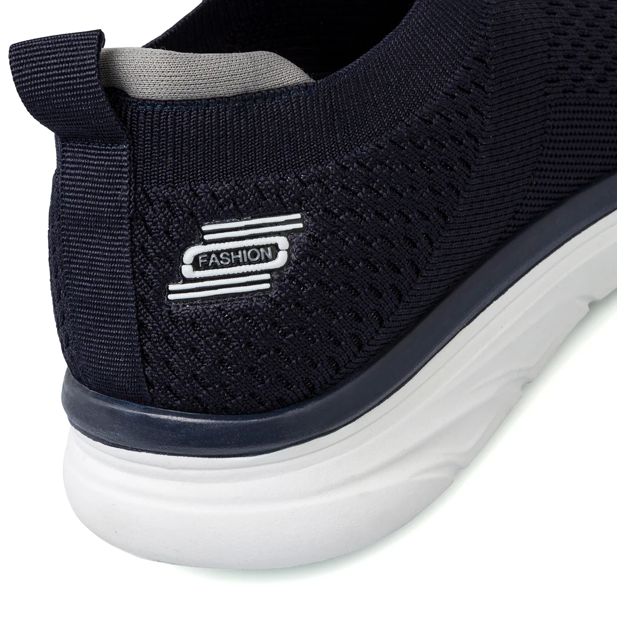 Sneakers slip-on blu navy da uomo Riflessi Urbani - Image 7