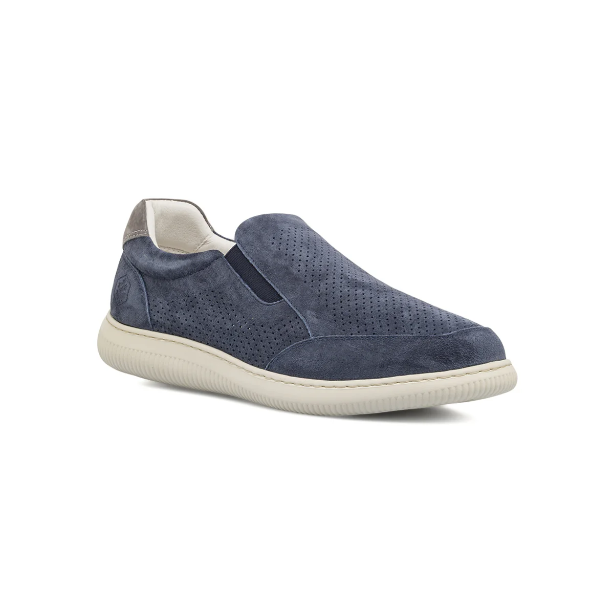 Sneakers Slip-on da Uomo blu con tomaia traforata Lumberjack - Image 2