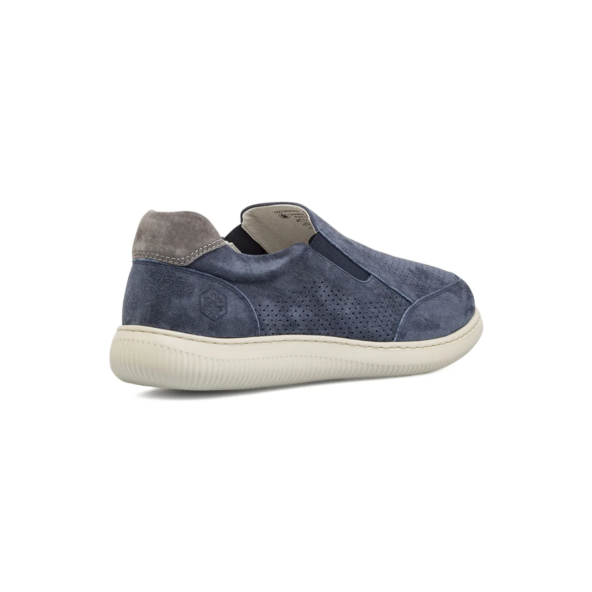 Sneakers Slip-on da Uomo blu con tomaia traforata Lumberjack - Image 3