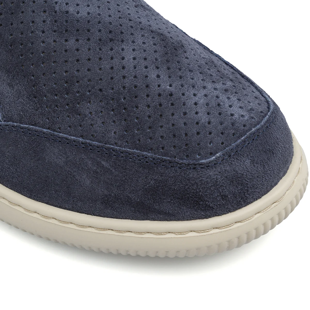 Sneakers Slip-on da Uomo blu con tomaia traforata Lumberjack - Image 4