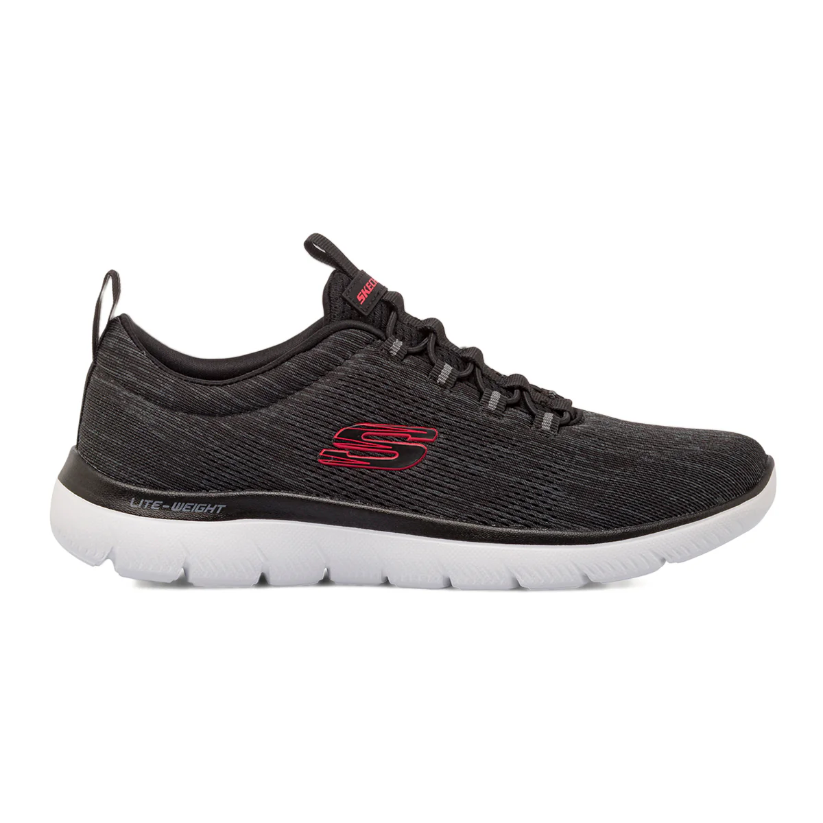 Sneakers slip on nere da Uomo in Memory Foam Skechers Summits