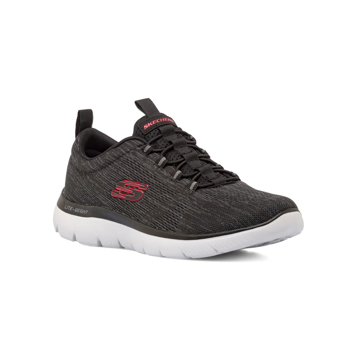 Sneakers slip on nere da Uomo in Memory Foam Skechers Summits - Image 2