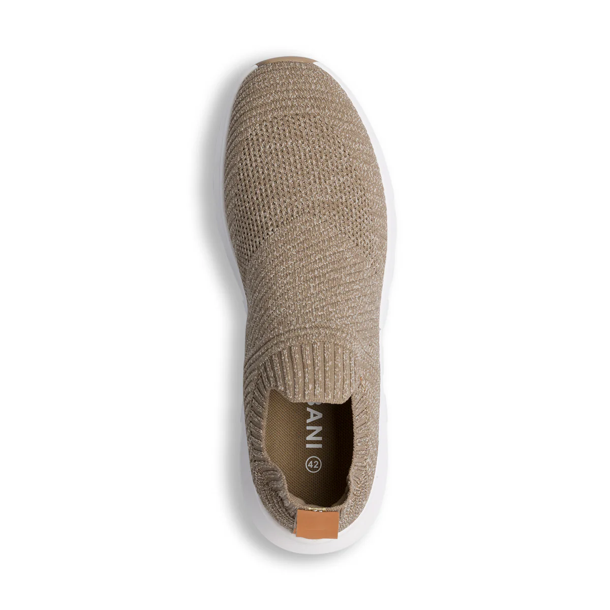 Sneakers slip-on taupe da uomo Riflessi Urbani - Image 7